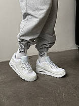 Кросівки Nike Air Max 90 White / Найк Аїр Макс 90 Білі, фото 4