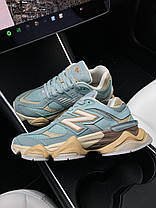 Жіночі Кросівки New Balance 9060 Blue Beige / Нью Беланс 9060 Блакитні з Бежевим, фото 5