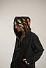 Толстовка Bape A Bathing Ape Shark Black Camo Full Zip Mens Hoodie, фото 5