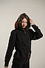 Толстовка Bape A Bathing Ape Shark Black Camo Full Zip Mens Hoodie, фото 7
