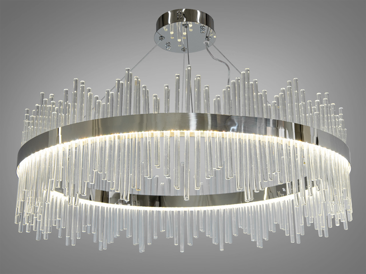 Сучасна світлодіодна підвісна люстра 839/800CH, фото 1