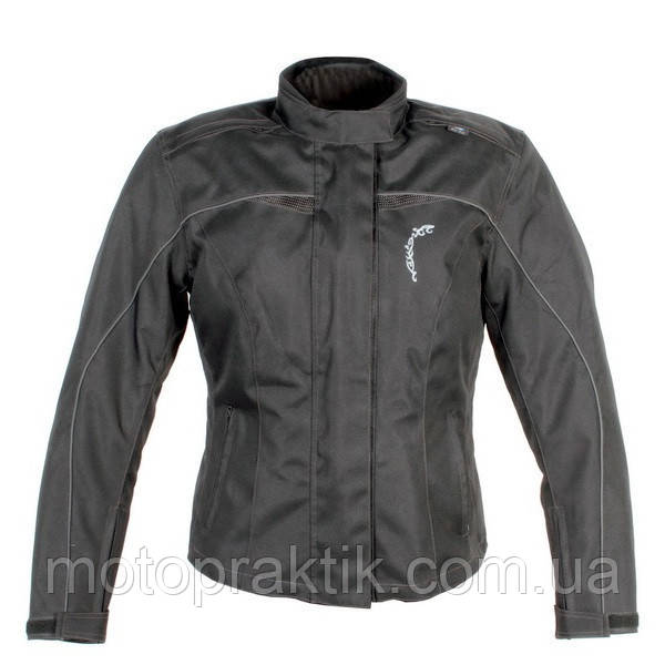 Adrenaline Basic Black Jacket, XS Мотокуртка жіноча текстильна із захистом