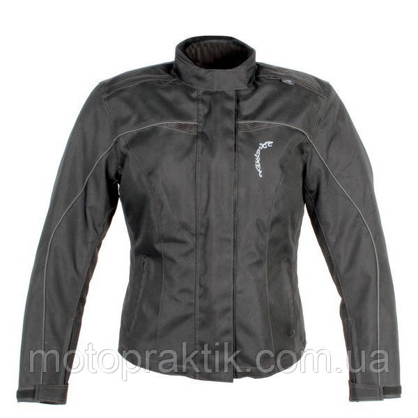 Adrenaline Basic Jacket Black, XS Мотокуртка женская текстильная с защитой - фото 1 - id-p238038846