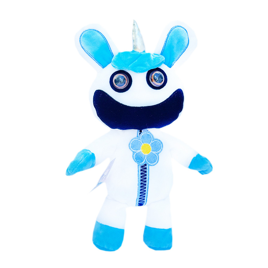 Іграшка м'яка Хитроріг корова Єдиноріг Poppy Playtime плюш хагі ваги усміхнені тварини Smiling Critters Україна 39*24*8см, фото 1