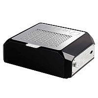 Настільна манікюрна витяжка Teri Diamond чорна (решітка металік)