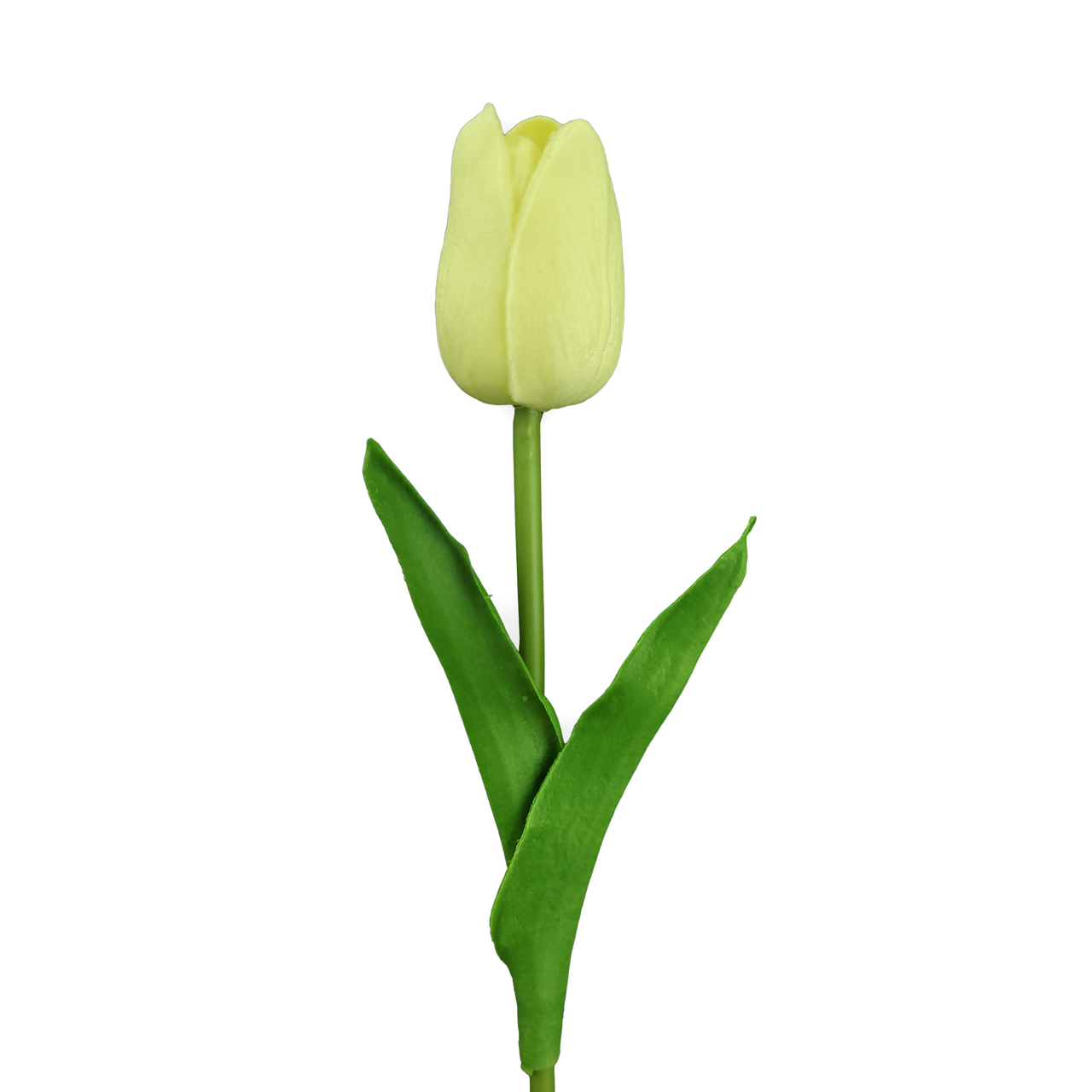 Штучний тюльпан блідо-жовтий CLN-095