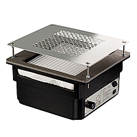 Вбудовувана манікюрна витяжка Teri 800 чорна (решітка металік)