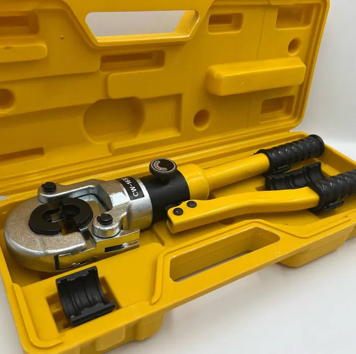 Прес гідравлічний ручний CW1632 для опресування труб із затискачами ТН16, ТН20, ТН25, ТН32, фото 1