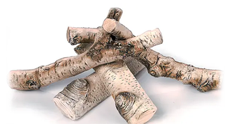 Керамічні дрова GLOBMETAL береза до біокамінів