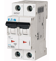 Автоматичний вимикач PL6-С25/2 2р 25А х-ка С 6кА Eaton