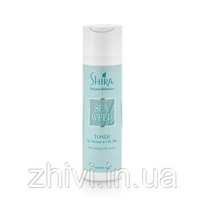Тонік для нормальної та жирної шкіри обличчя Shira Sea Weed Toner
