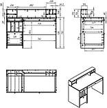 Стіл в дитячу Джанні (Ваші розміри), фото 6
