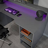 Ігровий стіл, розписовий стіл для школяра Маршал Антрацит, фото 7