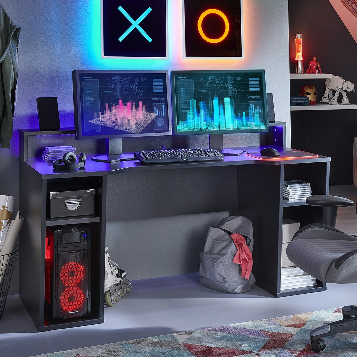 Стіл ігровий Пабіс із надставкою, фото 1