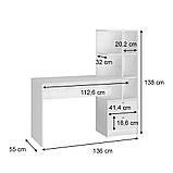 Стіл Грей з ящиками та полками, фото 6