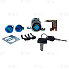 Замок запалювання на скутер Honda DIO 35, FIT, Tact 51 з діодом 3 контакти комплект, фото 2