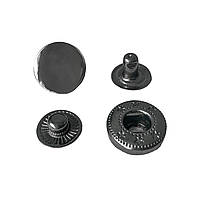 Кнопка пружинного типу 12 мм, чорна
