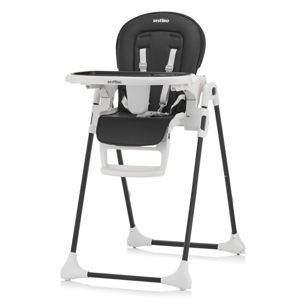 Стільчик для годування SESTTINO SILLA black, фото 1