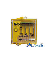 Бор алмазний з довгою ніжкою A2L, зелений (А2LC), (R&S), 1 шт.