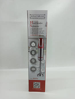 Блендер Royalty Line RL-ESTM800 800Bт Red