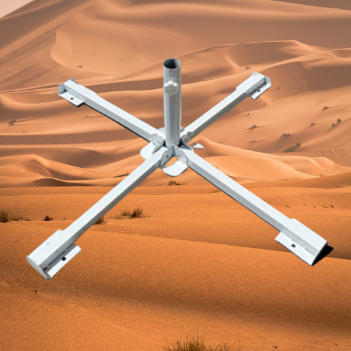 Підставка  для парасольки розкладна, тримач під торгову парасольку , 4 ніжки , біла, фото 1