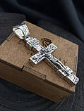 Срібний православний хрест, фото 2