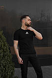 Футболка чоловіча чорна S M XL XXL 3XL, фото 2