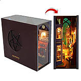 Бук Нук Магічна вулиця Book Nook Magic Spell Street книжковий куточок DIY TC-24 + купол, фото 4