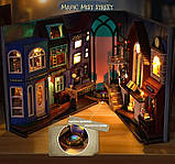 Бук Нук Магічна вулиця Book Nook Magic Spell Street книжковий куточок DIY TC-24 + купол, фото 11