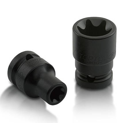 Головка ударна 1/2" E18 TOPTUL KABK1618, фото 1