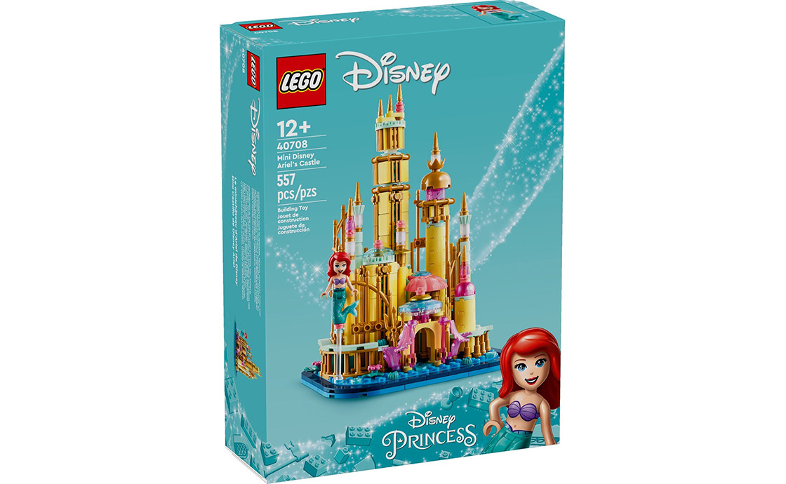 LEGO Disney Princess Замок Аріель 557 деталей (40708)