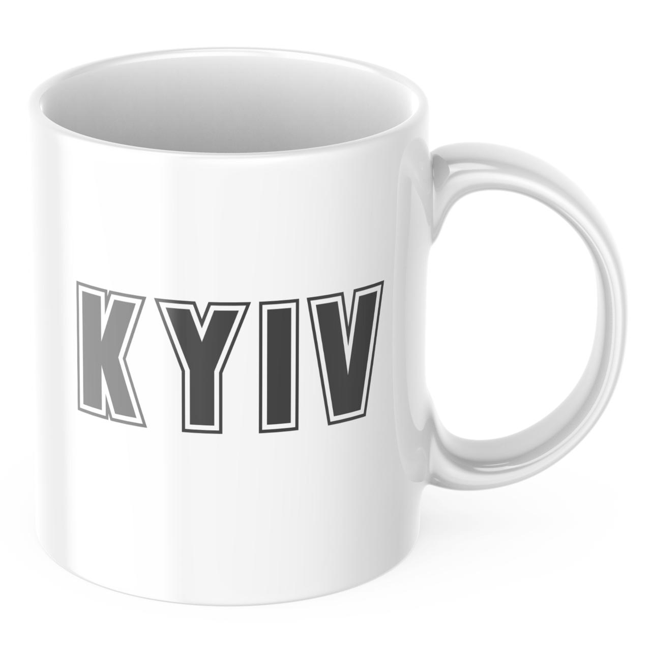 Чашка з принтом 330 мл Київ