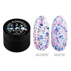 CROOZ Confetti Gel #2, 5 г