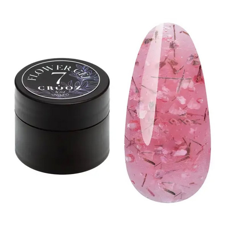 Гель для дизайну CROOZ FLOWER GEL #7, 5 мл, фото 1