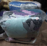 Ганчір'я х/б кольорове постільна білизна (простирадла,  наматрацники, наволочки) обтиральне універсальне упаковка поліетилен 10кг, фото 7