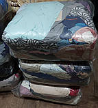 Ганчір'я х/б кольорове постільна білизна (простирадла,  наматрацники, наволочки) обтиральне універсальне упаковка поліетилен 10кг, фото 9