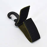 Тримач-карабін навесний хакі, фото 5