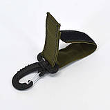 Тримач-карабін навесний хакі, фото 4