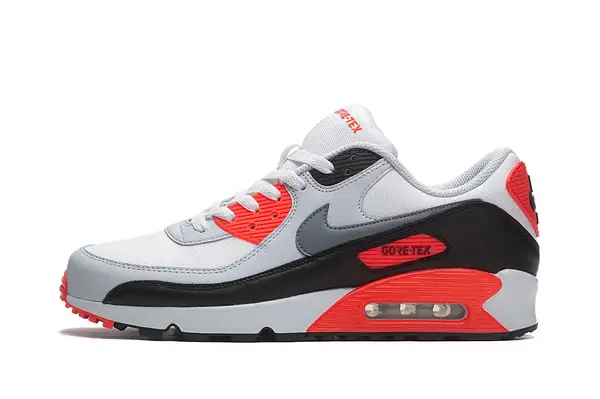 Nike Air Max 90 Gore Tex Summit White Bright Crimson FD5810 101