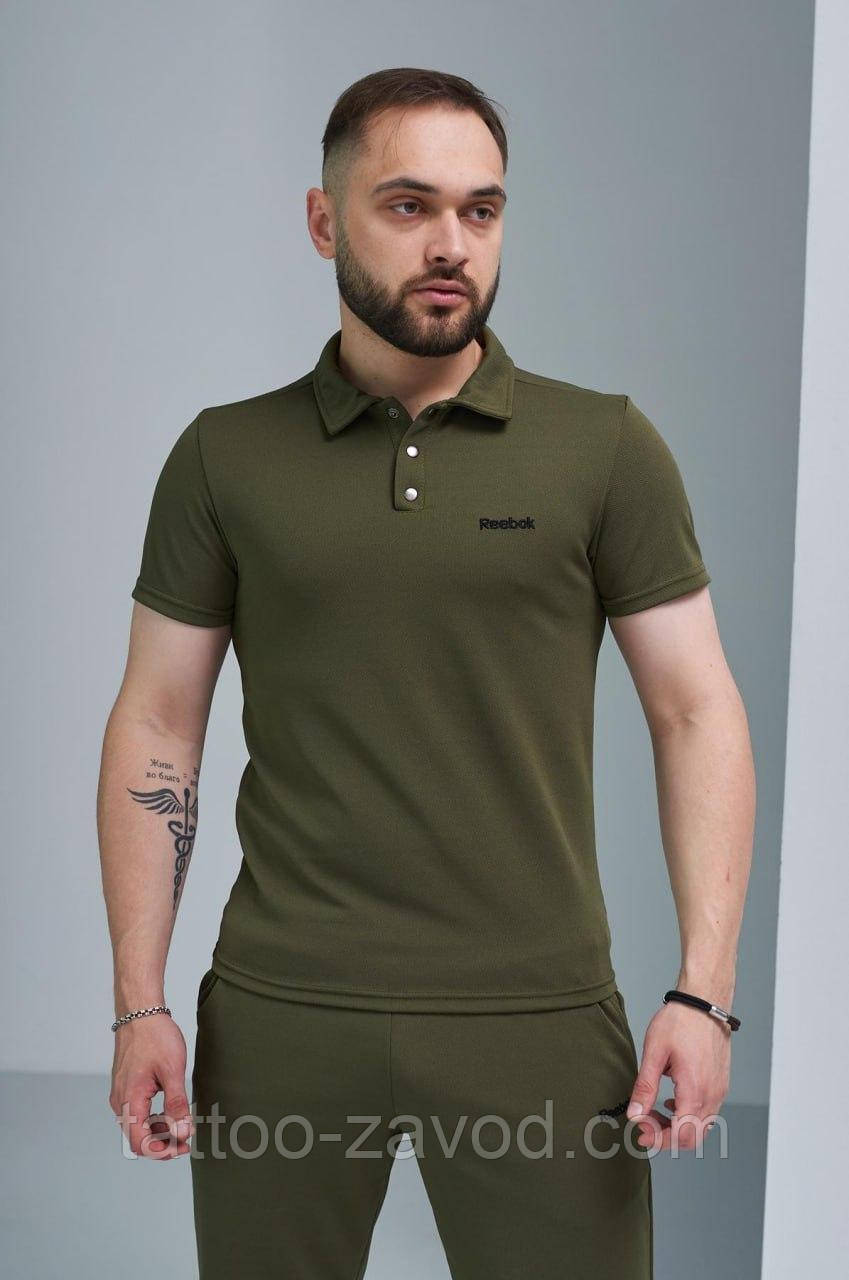 Футболка поло чоловіча S M XL XXL 3XL
