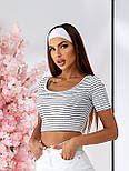 Топ смугастий рубчик, фото 4