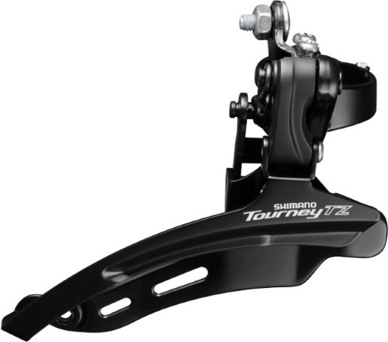 Перемикач передній Shimano FD-TZ510, Down-Swing, нижня тяга, хомут 31.8мм, для 48Т, фото 1
