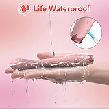 Вібратор силіконовий для точки G, стимулятор вагінальний із вигнутою головкою, Інтимні іграшки, фото 9