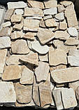 Болгарський сланець "Золото" (окатаний) природний камінь для облицювання цоколю, фасаду і мощення садових доріжок, фото 2