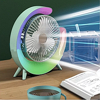 Настільний вентилятор з RGB-підсвіткою/Електричний вентилятор