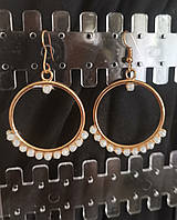 Сережки з бісеру