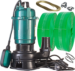 ФЕКАЛЬНИЙ НАСОС AQUATIC ALX12-1.3 з подрібнювачем + шланг 10 м