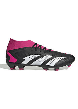 Бутси футбольні чоловічі Adidas Predator Accuracy.3 FG UNI Black/Pink, фото 3