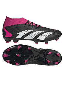 Бутси футбольні чоловічі Adidas Predator Accuracy.3 FG UNI Black/Pink