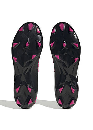 Бутси футбольні чоловічі Adidas Predator Accuracy.3 FG UNI Black/Pink, фото 5
